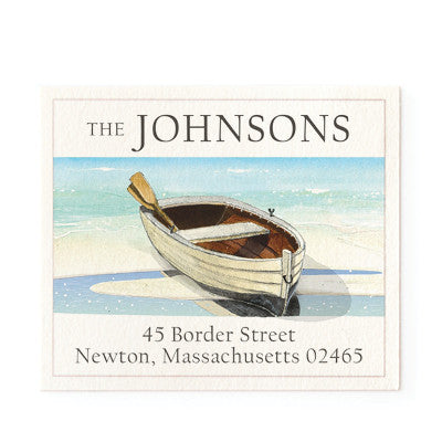 Resting Dinghy - Return Address Labels