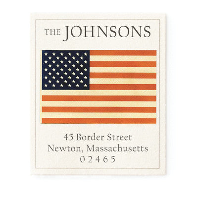 America - Return Address Labels