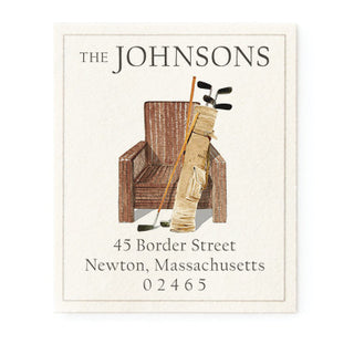 Club Bag - Return Address Labels