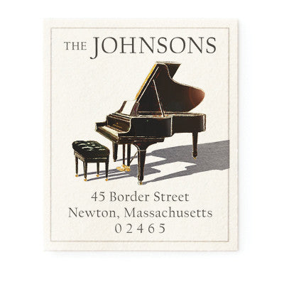 Piano - Return Address Labels