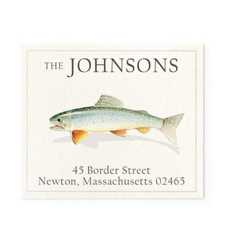 Speckled Trout - Return Address Labels