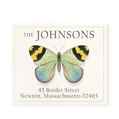 Yellow Tips - Return Address Labels