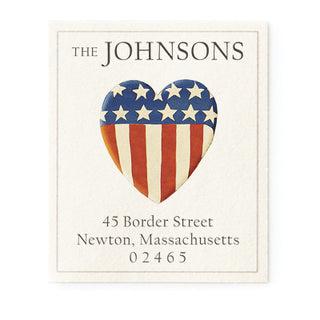 We Love Our Country - Return Address Labels