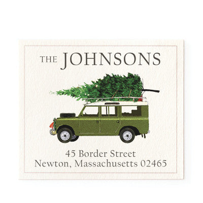 For Christmas - Return Address Labels