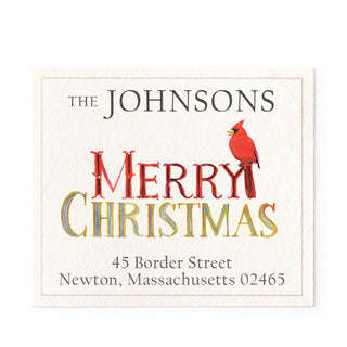Merry Merry - Return Address Labels