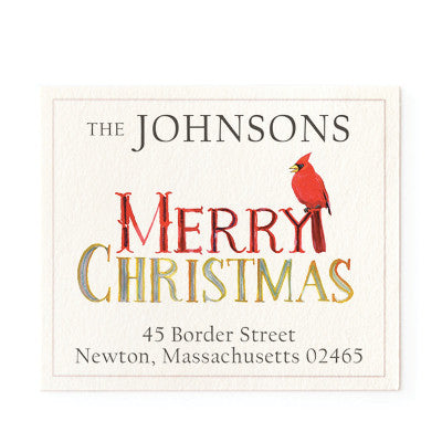 Merry Merry - Return Address Labels