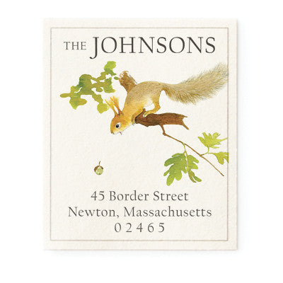 Aww Nuts - Return Address Labels