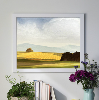 Golden Field - Art Print