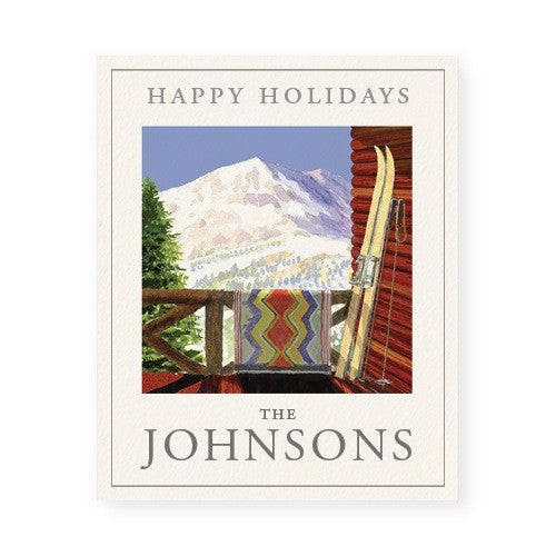 Ski Cabin - Word Play Labels