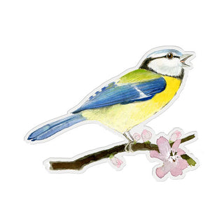 Blue Tit Songbird - Vinyl Sticker
