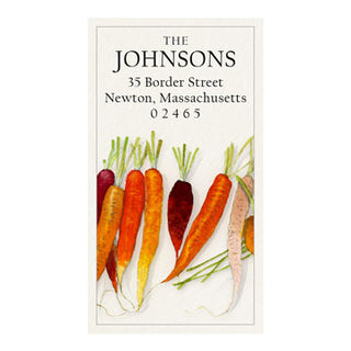 Carrots - Panoramic Return Address Labels