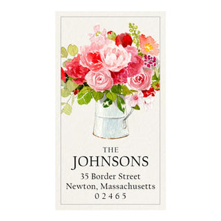 Cheerful - Panoramic Return Address Labels
