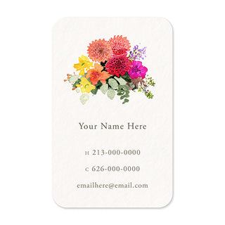 Dahlias - Personal Calling Cards