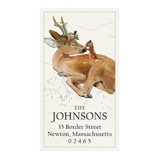 Deerly - Panoramic Return Address Labels