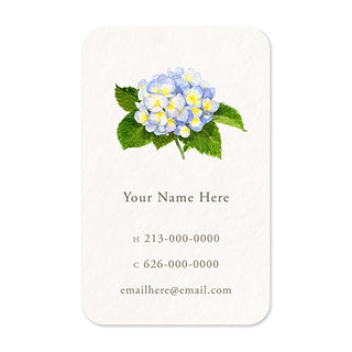 Early Hydrangea - Personal Calling Cards