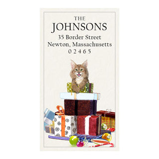 Feline Felicity - Panoramic Return Address Labels