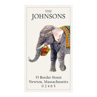 Greeting Basket - Panoramic Return Address Labels