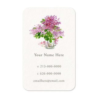 Lavender Lilacs - Personal Calling Cards