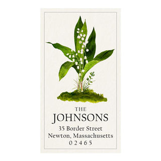 Lily - Panoramic Return Address Labels
