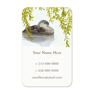 Mandarin Duck - Personal Calling Cards