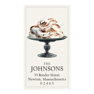Meringues - Panoramic Return Address Labels
