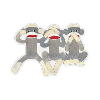 Monkey Business - Vinyl Sticker