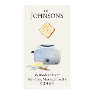 Morning Toast - Panoramic Return Address Labels