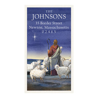 Shepherd - Panoramic Return Address Labels