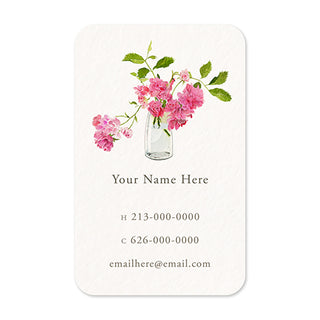 Wild Roses - Personal Calling Cards